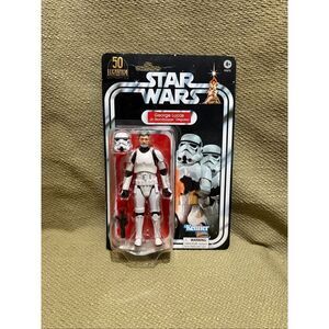 Kenner Star Wars Black Series 50th George Lucas Stormtrooper Action Figure 2022